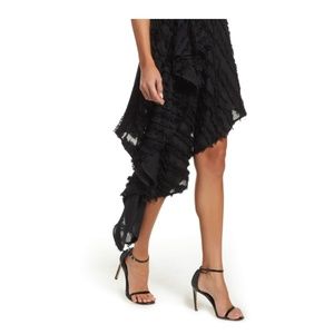 C/MEO Collective Dresses - Distinct Recollection Fringe Asymmetrical Dress C/MEO Collective Dresses - Distinct Recollection Fringe Asymmetrical Dress